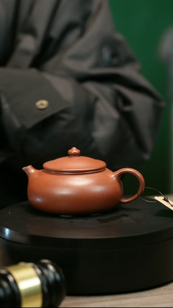 茶壶紫砂快**生H2498陈娟清水泥光素寒江