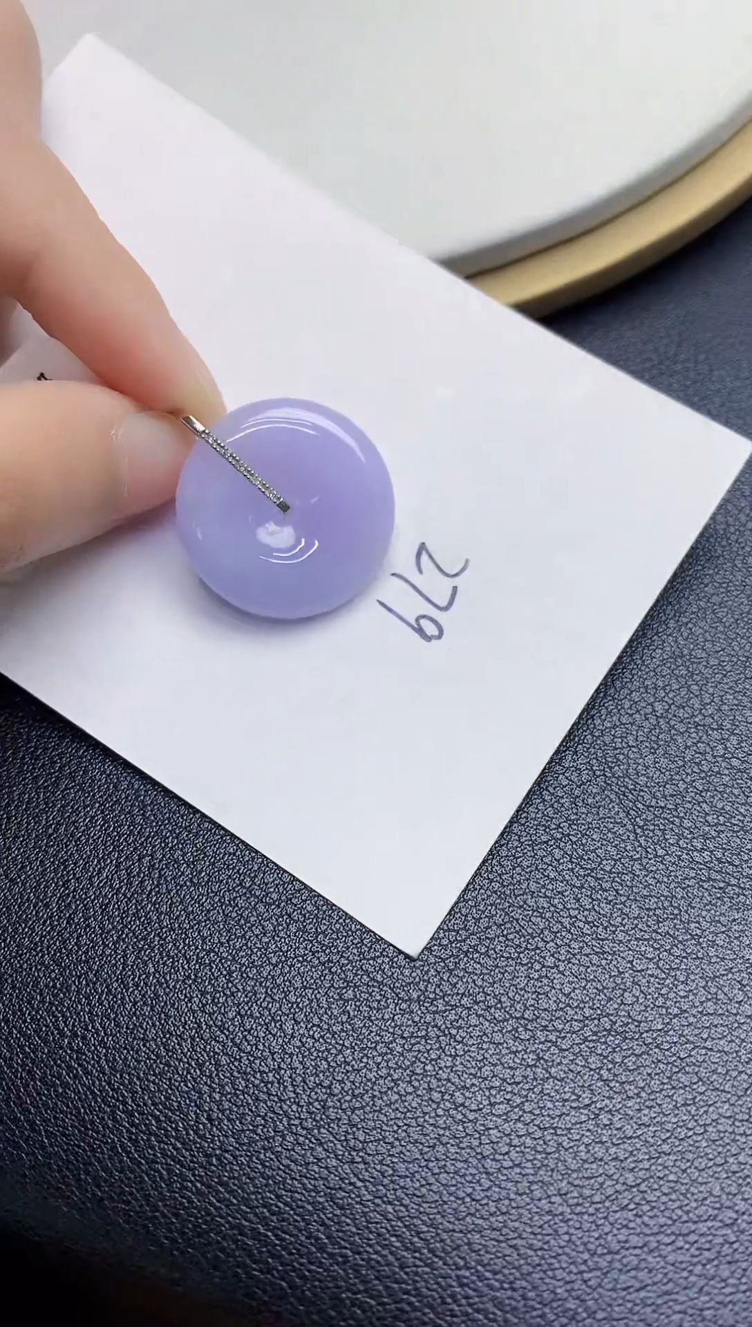 【闪购商品】翡翠颈饰18K金镶嵌000000000