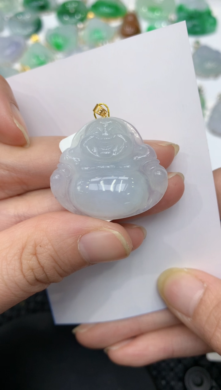 【闪购商品】翡翠颈饰18K金镶嵌11111111