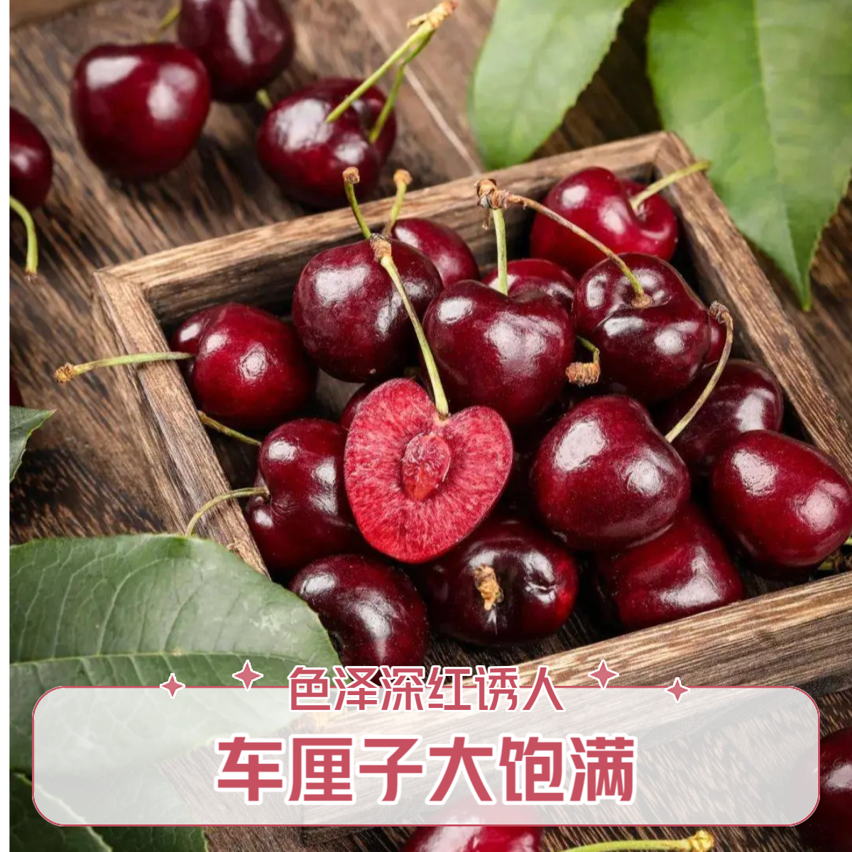 【姜婆甄选】新到头茬空运车厘子，新鲜到货，冬天第一口车厘子双J，1斤起桑提娜樱桃智利共和国
