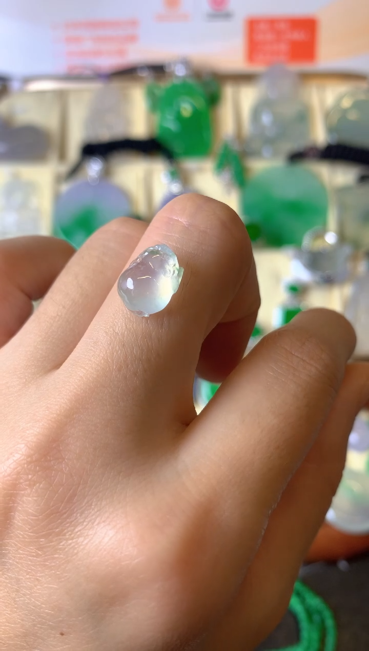 【闪购商品】定制翡翠未镶嵌1裸玉（客户意向镶嵌）