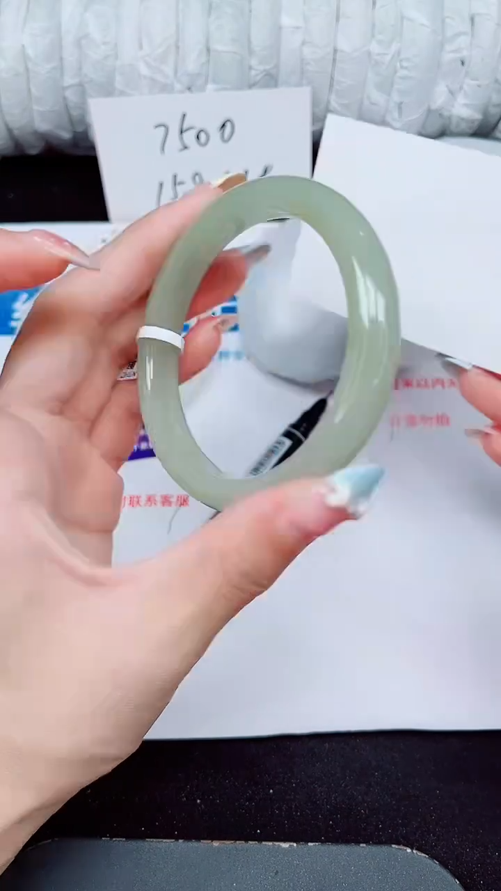 未镶嵌手镯石英质玉373-57/58