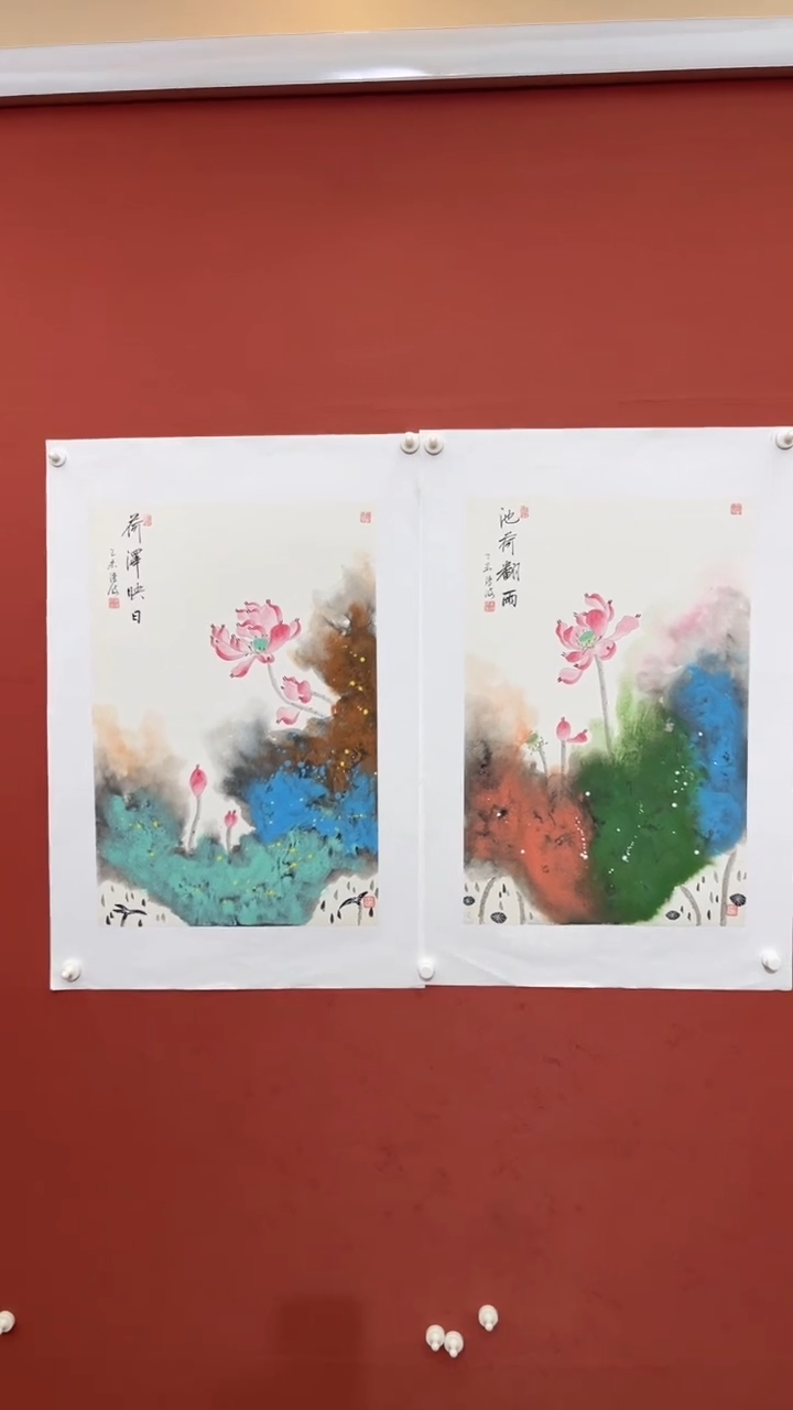 国画老师创作作品    2
