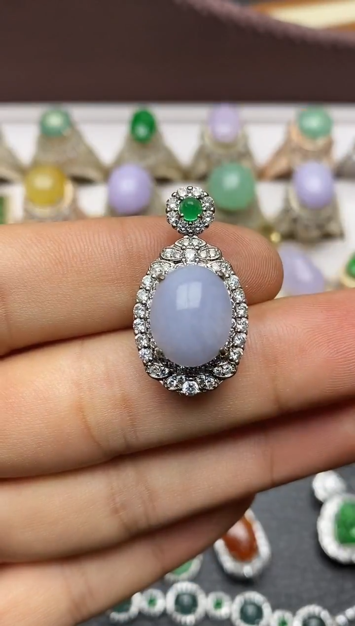 颈饰未镶嵌翡翠/0012