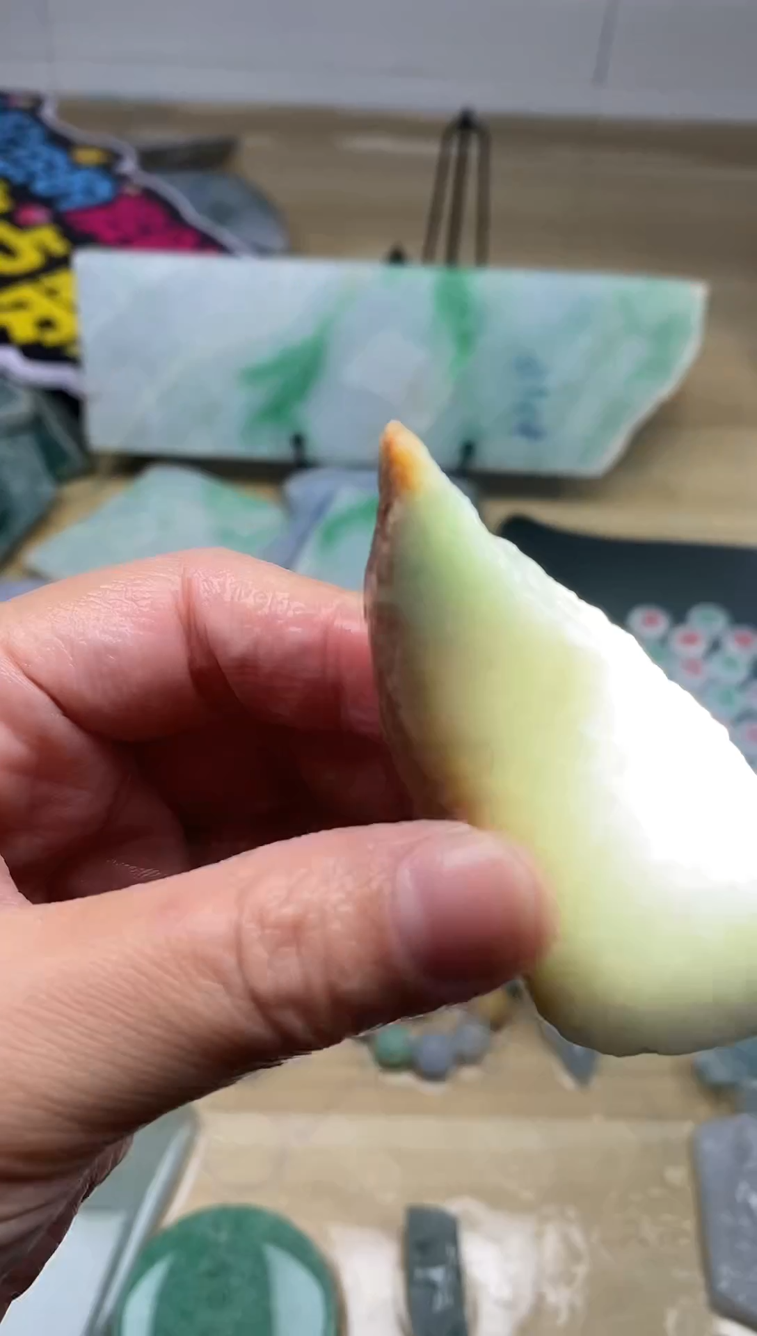 裸石翡翠缅甸翡翠A货536