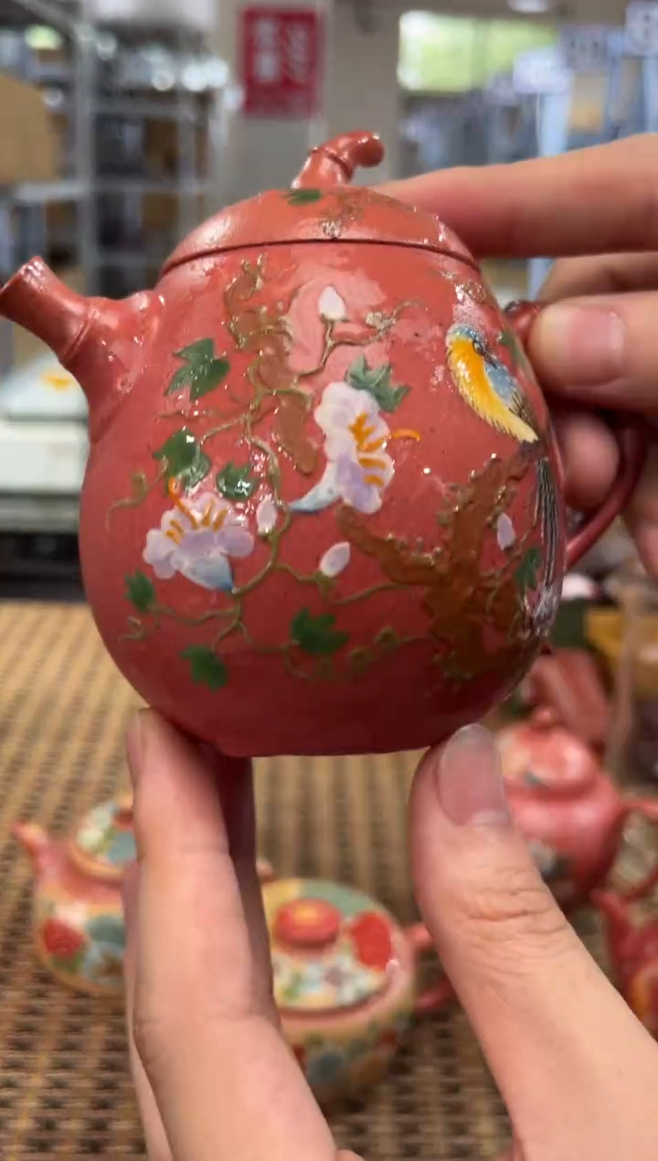 茶壶紫砂宜兴紫砂 粉