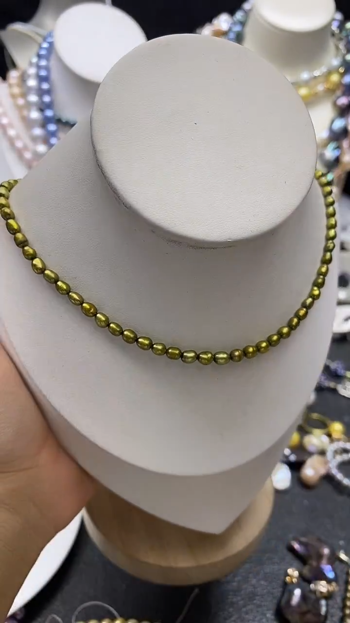 颈饰未镶嵌淡水珍珠多人