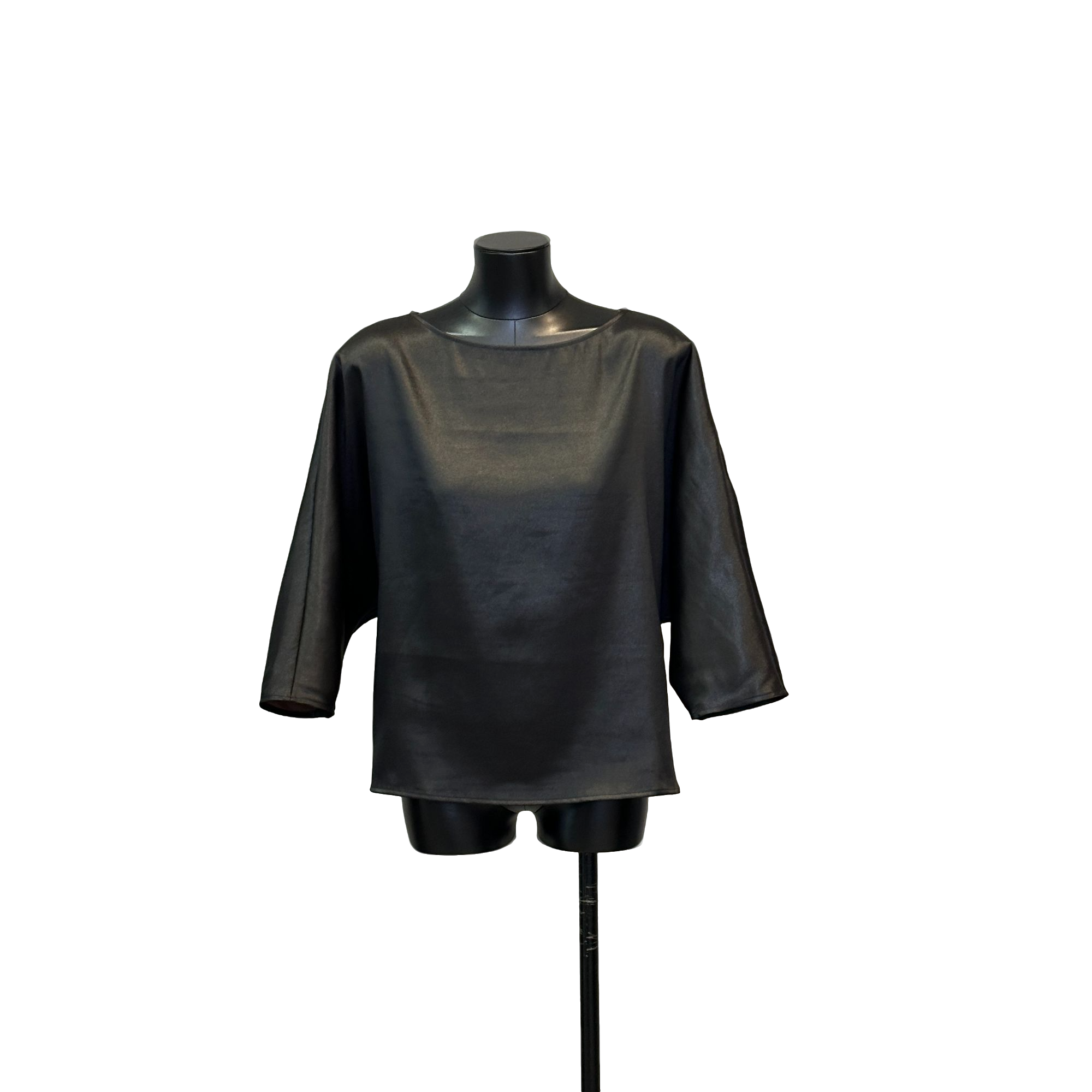 利琪高订国风新中式气质轻奢百搭香云纱套头衬衫上衣A6110