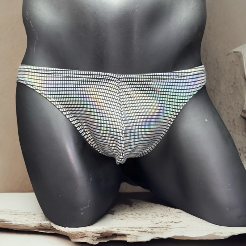 闪亮的星球性感男士三角内裤激凸欧美低腰包臀提臀适合运动健身