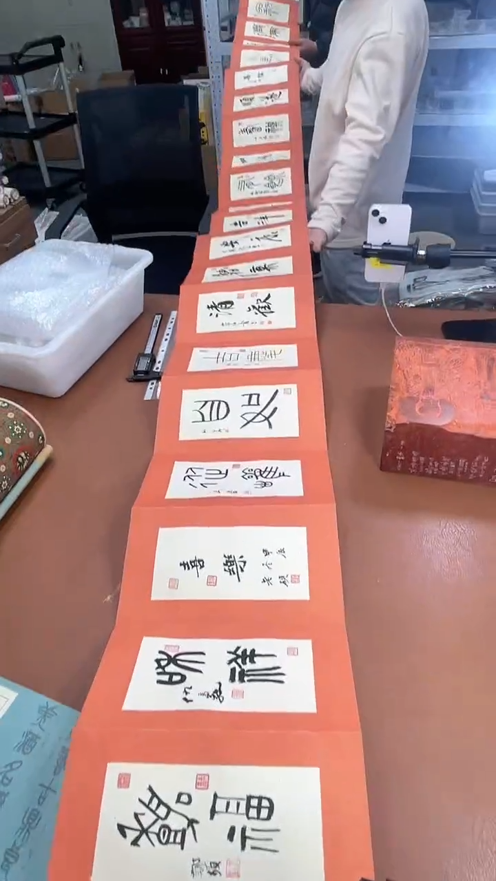 【闪购商品】书法书法SF400140多位西泠老师吉语册页