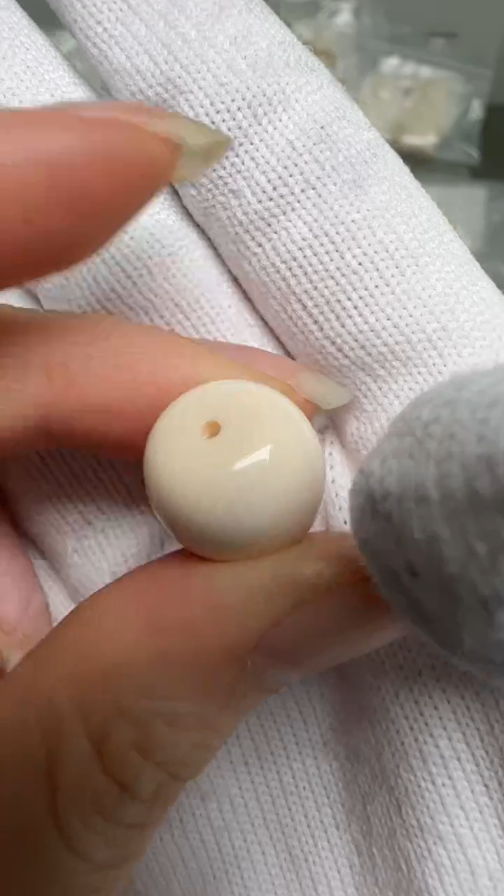 【闪购商品】猛犸象牙吊坠A502单珠14*13mm微瑕