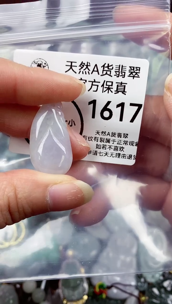 【闪购商品】翡翠颈饰未镶嵌天然A货翡翠1617