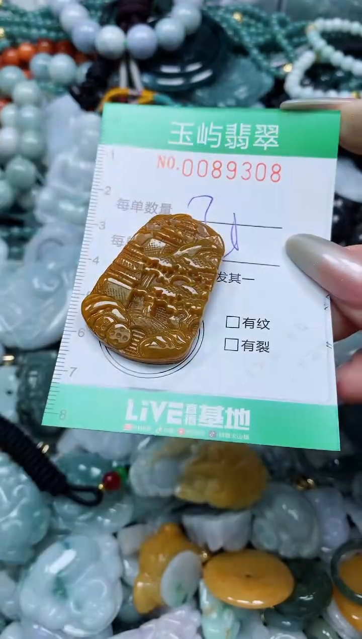 【闪购商品】翡翠颈饰未镶嵌闪购0089308