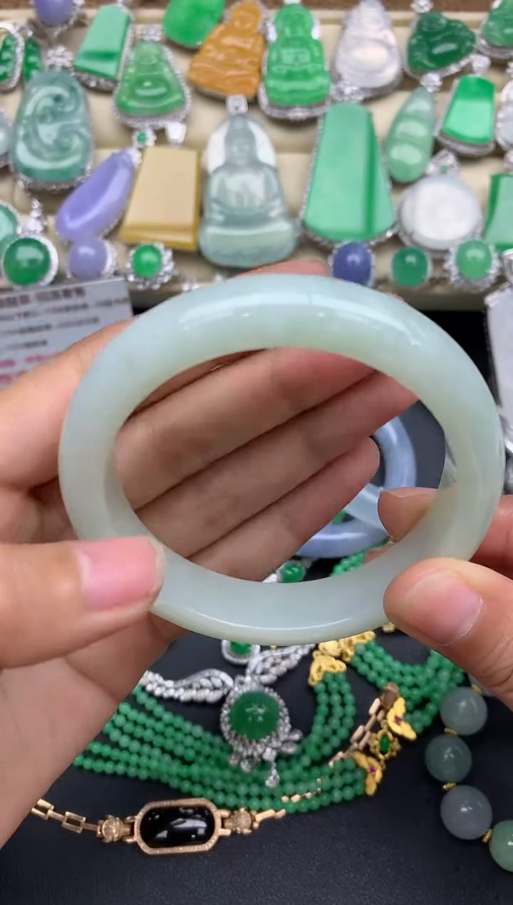 【闪购商品】翡翠手镯未镶嵌124-中国好珍宝