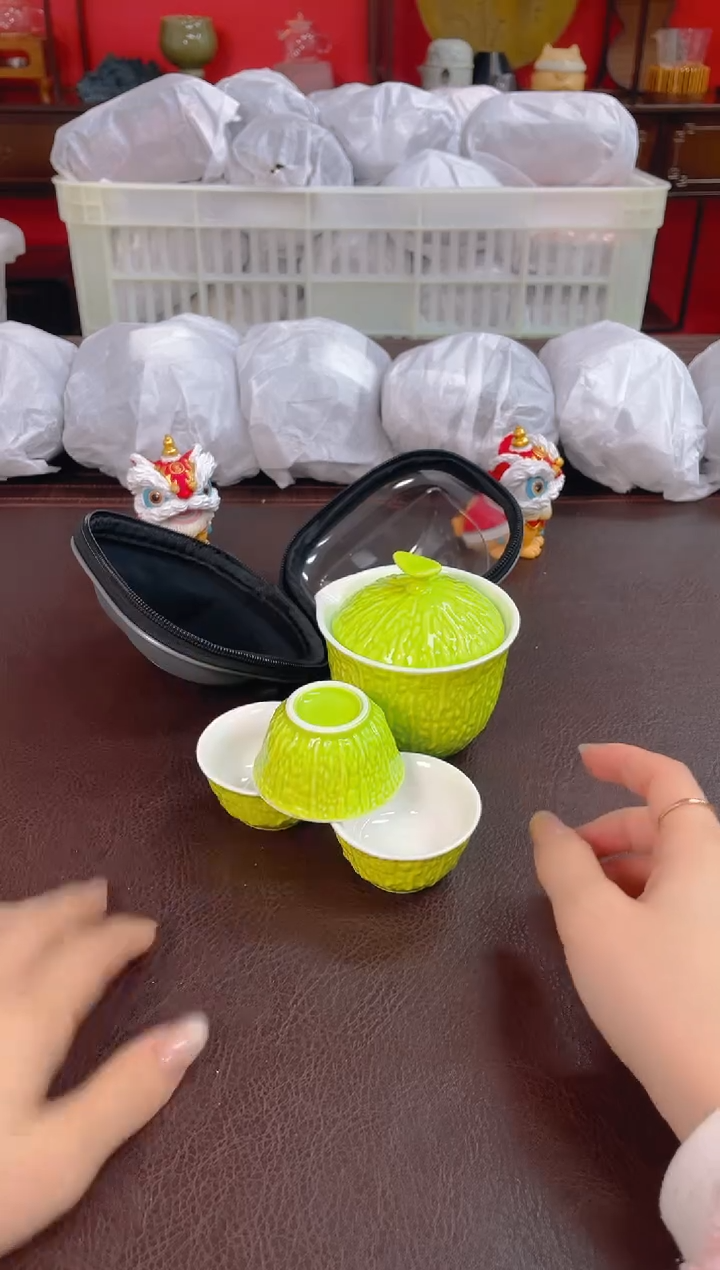 【闪购商品】瓷片【沉鱼茶器】清货底价 库存单一