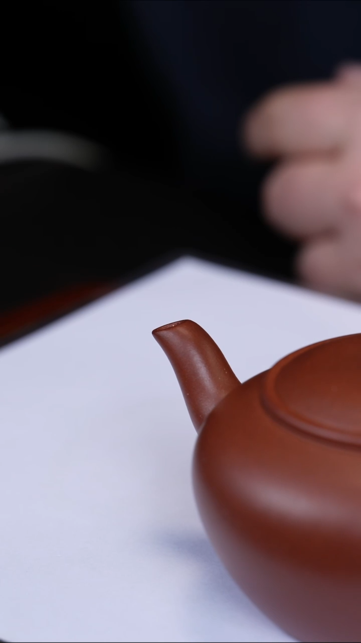 【闪购商品】紫砂茶壶240C 瞻远 羊角山紫泥