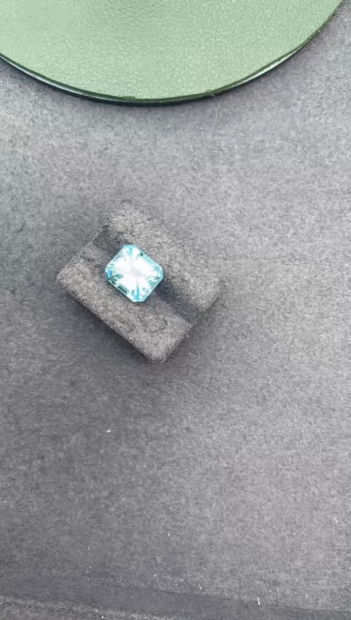 海蓝宝石裸石未镶嵌5.5ct海蓝宝