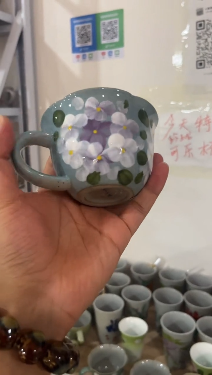 微瑕手绘景德镇餐饮具玲珑