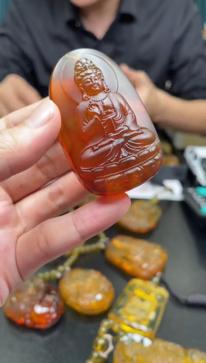 【闪购商品】琥珀颈饰未镶嵌03-05HDJT0141964