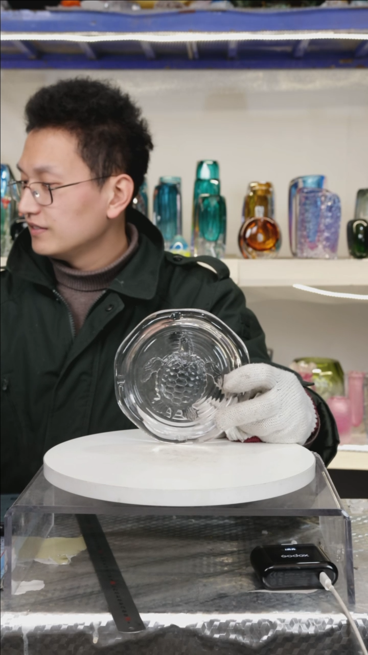 【闪购商品】琉璃【幻彩】高精品琉璃正常手工痕迹