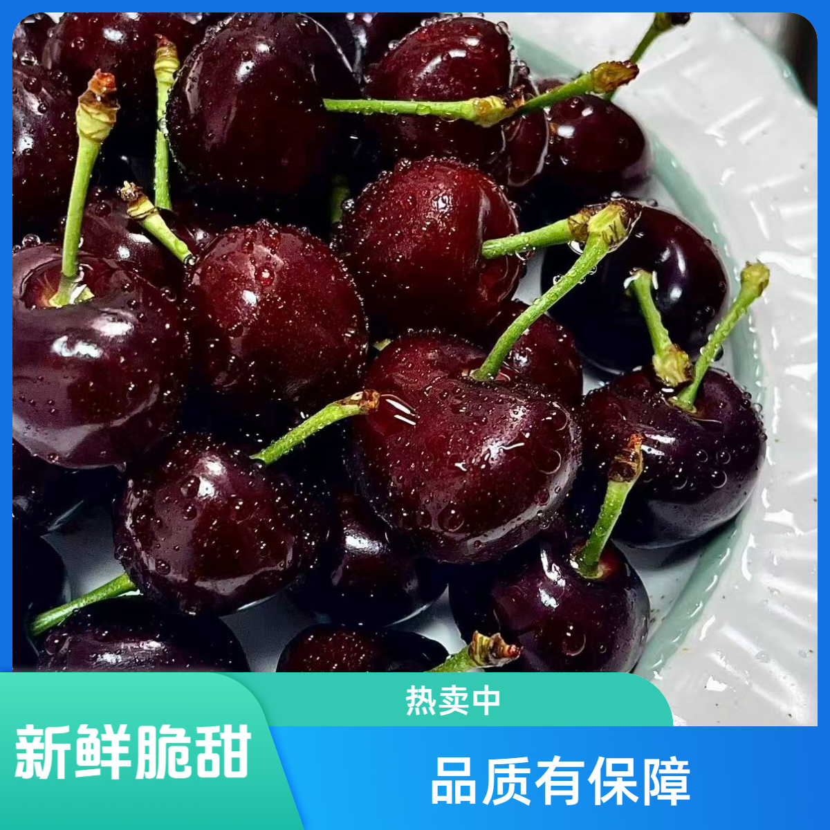 【5斤原箱】智利进口3JD级新鲜脆甜 海运车厘子 贵州省内今天拍 明天到！内附果径卡车厘子桑提娜樱桃智利共和国