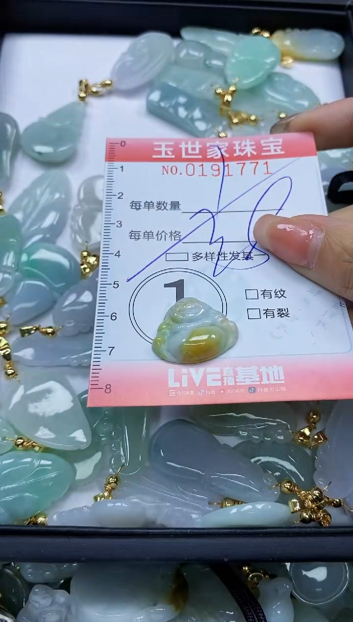 【闪购商品】翡翠颈饰未镶嵌闪购0191771多样性发其一