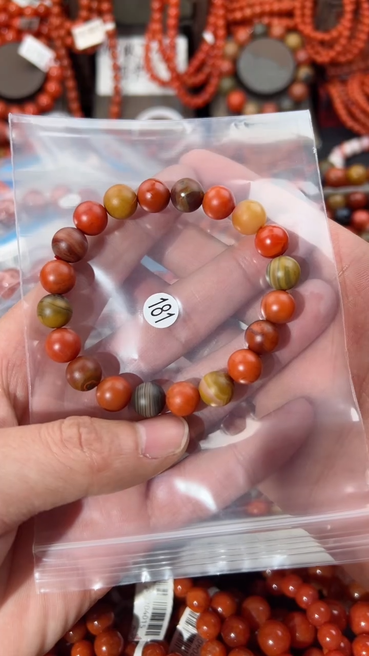 【闪购商品】南红玛瑙手串未镶嵌9+