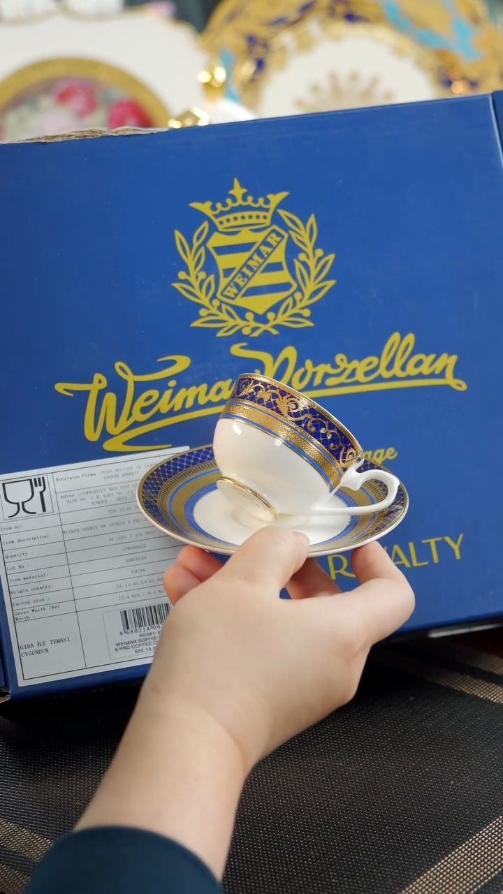 【闪购商品】瓷片六杯六碟 福利价