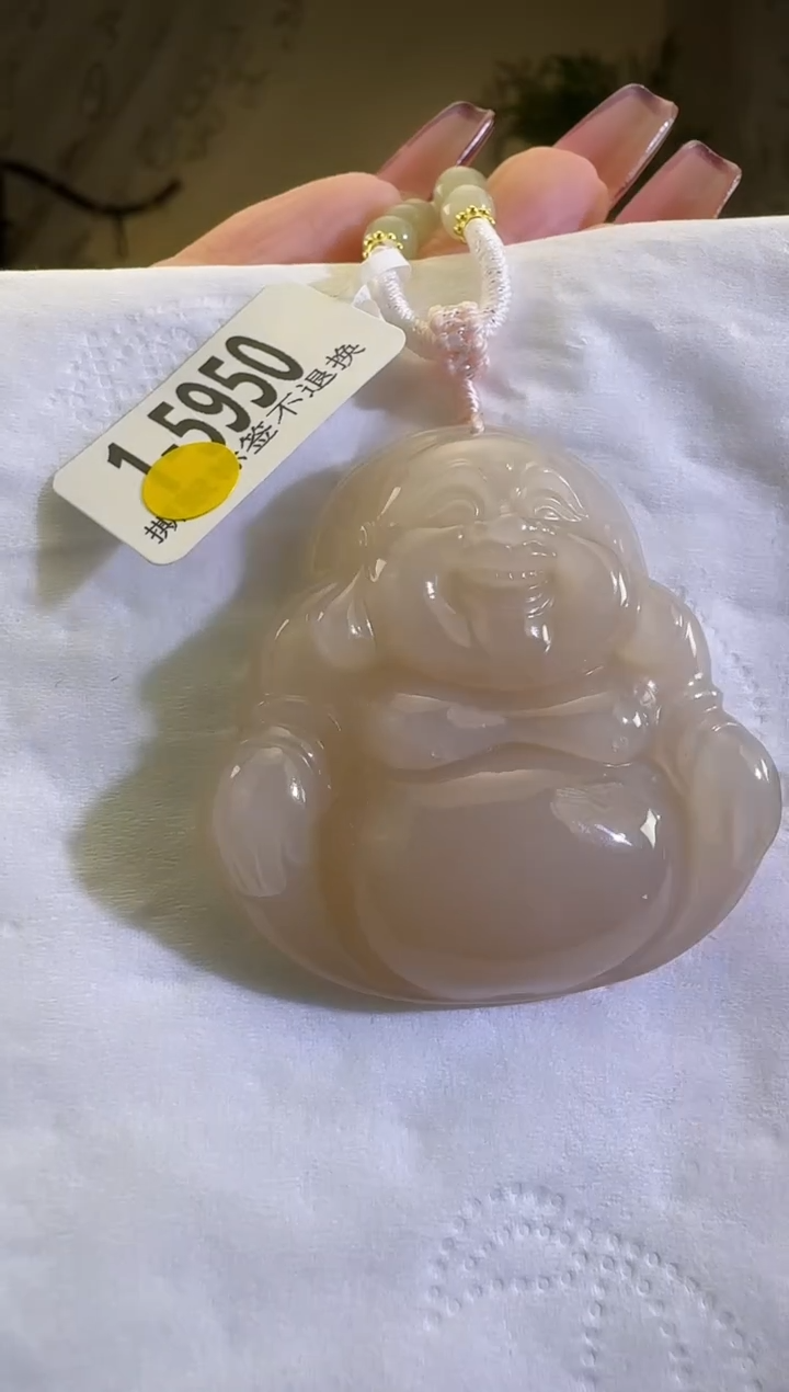 【闪购商品】和田玉颈饰未镶嵌佛公5950