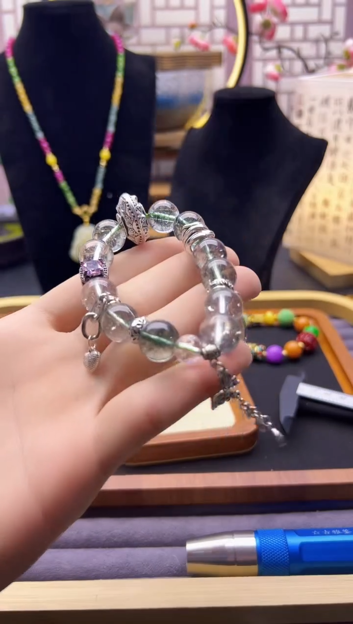 【闪购商品】水晶手链银S925镶嵌S288           