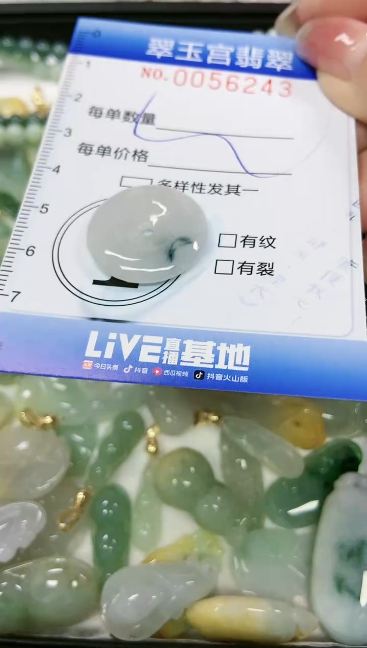 【闪购商品】翡翠颈饰未镶嵌闪购0056243