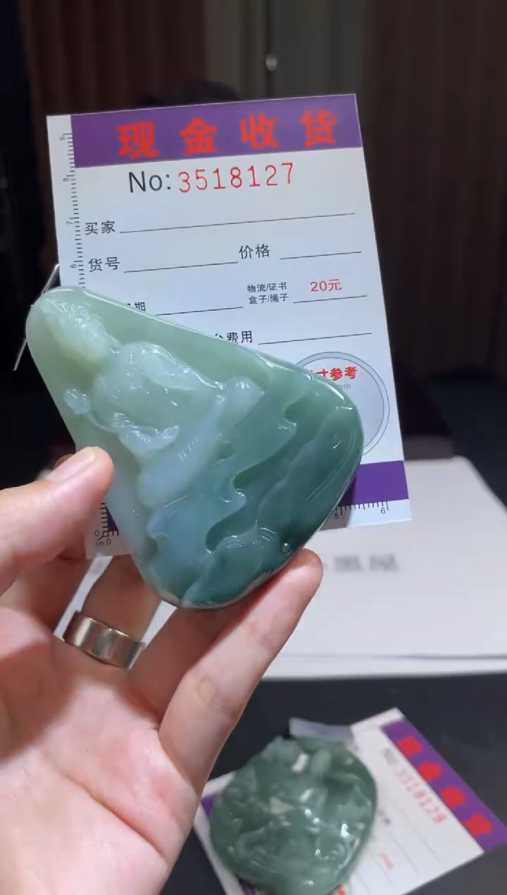 未镶嵌定制翡翠客***?定制孤品