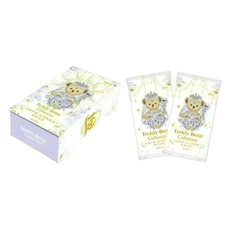 【新人FUFU】集卡社《泰迪珍藏》绮梦奇谭 纪念版 收藏卡牌盲盒