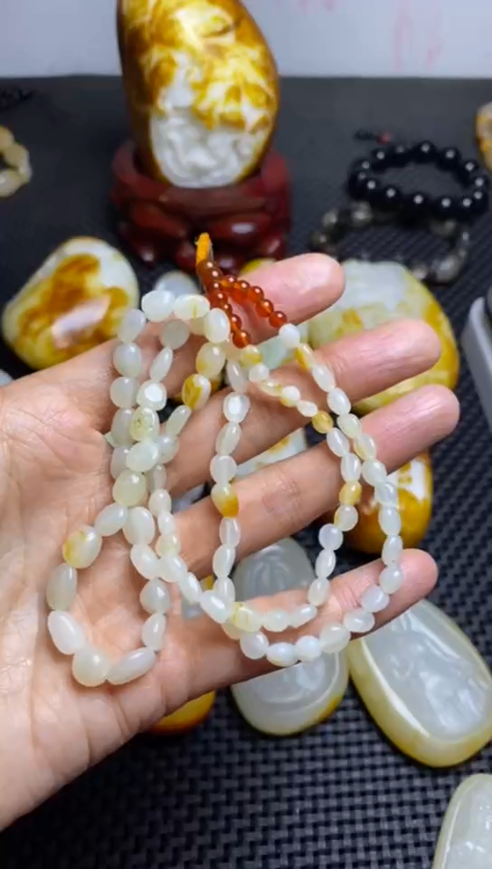 【闪购商品】和田玉颈饰未镶嵌1