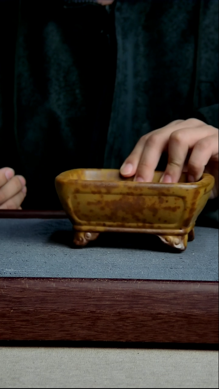 紫砂花盆12.5*10*4内径尺寸