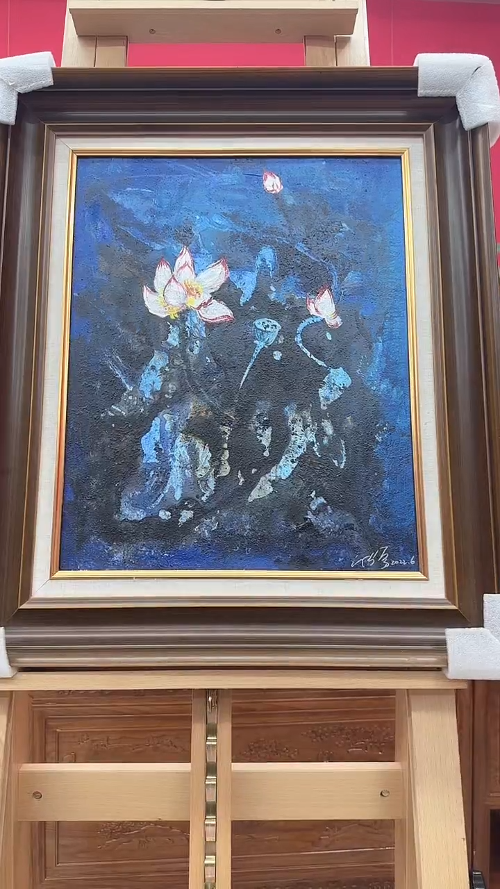 【闪购商品】国画张勇手绘油画