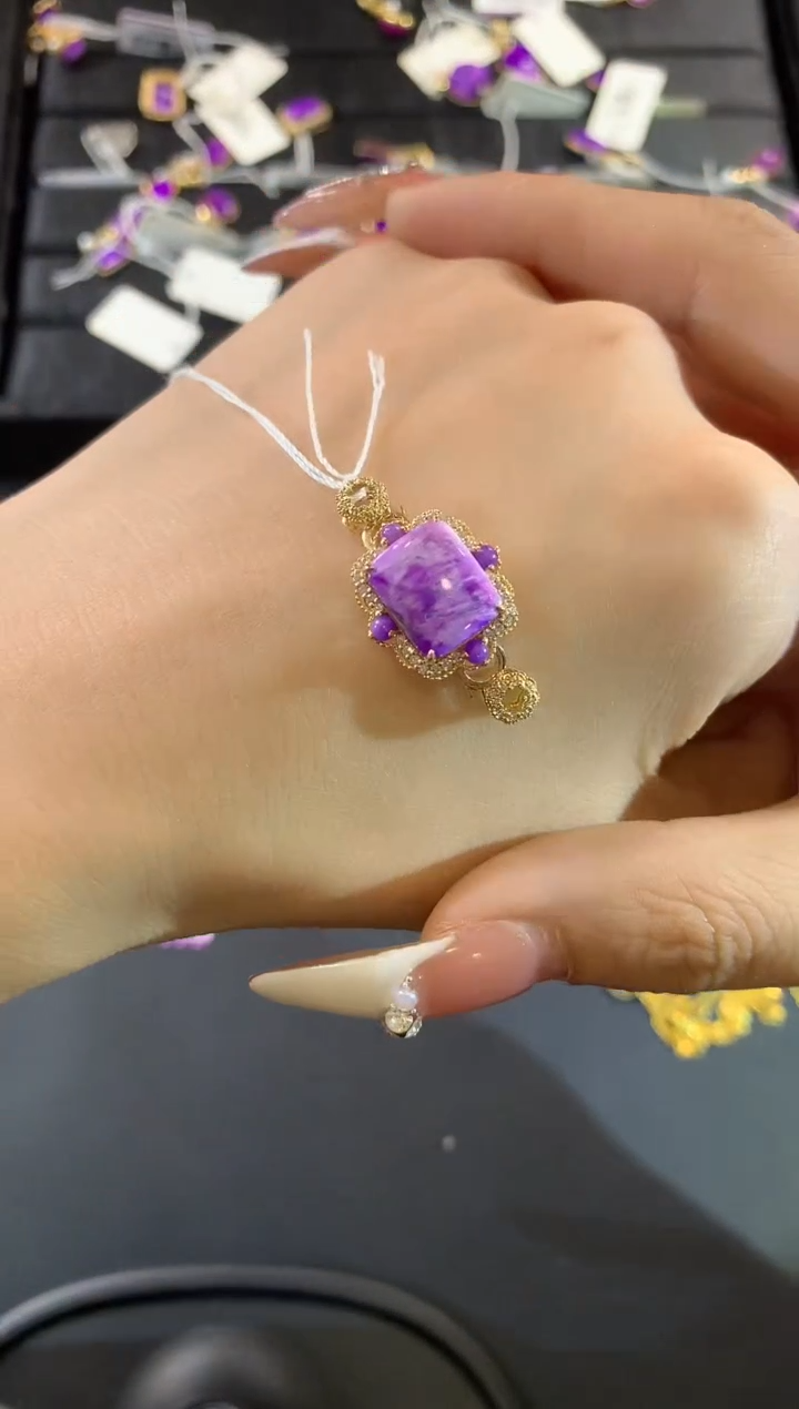 【闪购商品】苏纪石（舒俱来）.18K金镶嵌舒俱来饰品