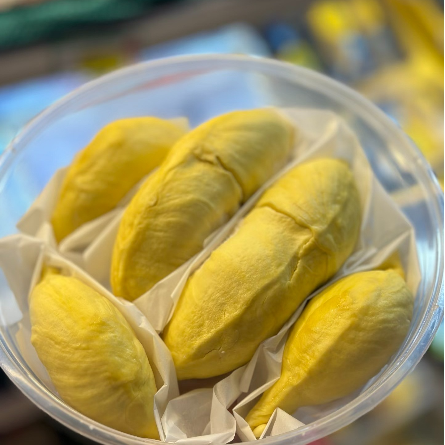 新鲜泰国榴莲核小整果500g金枕泰国