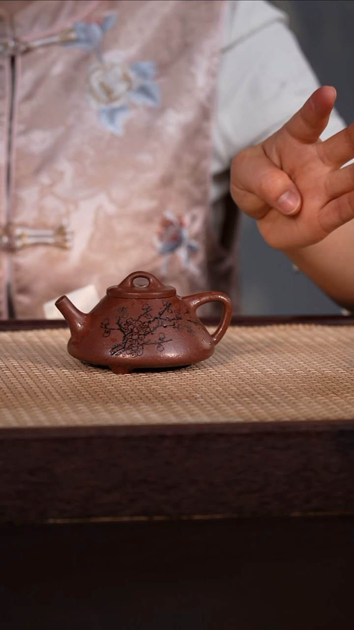 茶壶紫砂紫泥 130cc