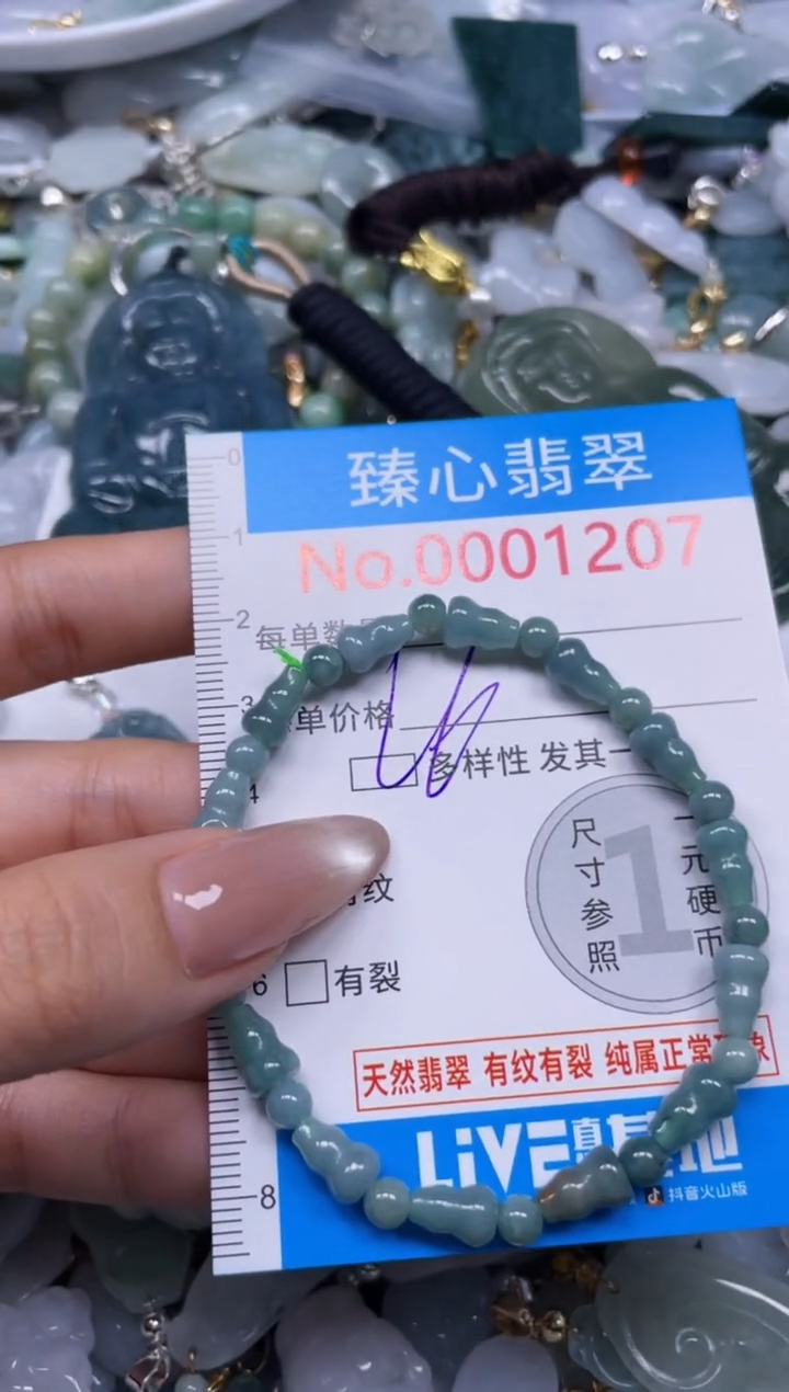 颈饰未镶嵌翡翠1207