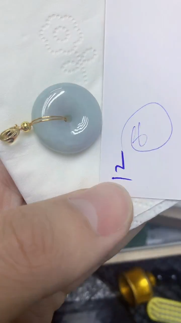 颈饰未镶嵌翡翠缅甸A货翡翠
