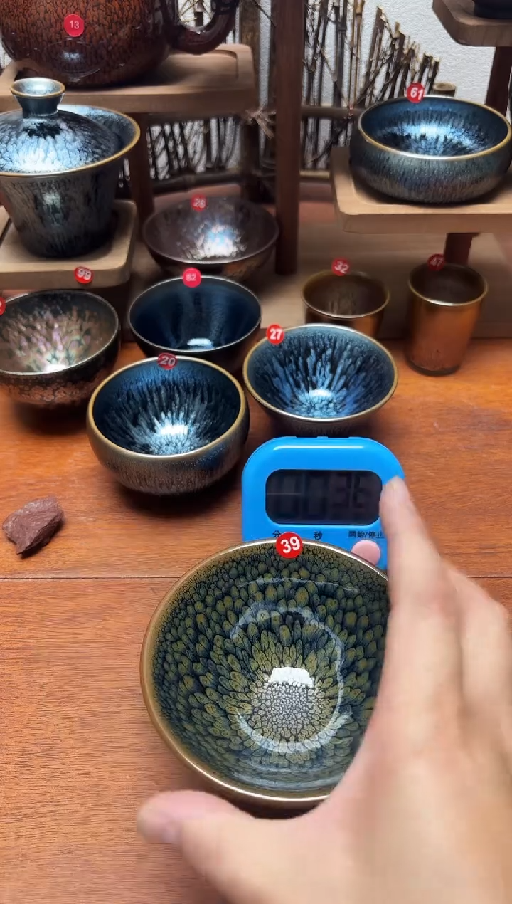茶盏用**兵39号建盏工匠茶器