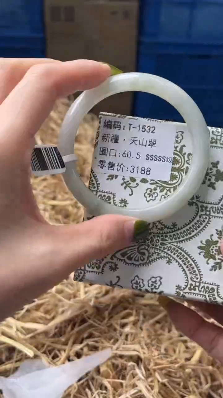 未镶嵌手镯石英质玉T1532