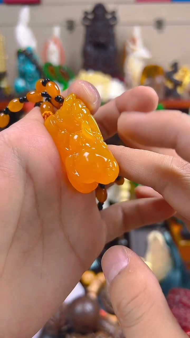 未镶嵌蜜蜡手链主播推荐！主播推荐！！