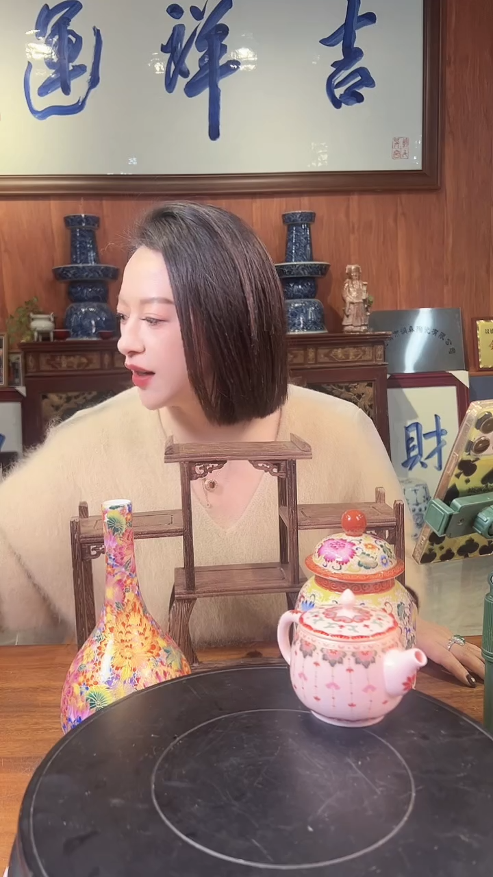 摆件陶景德镇精美陶瓷