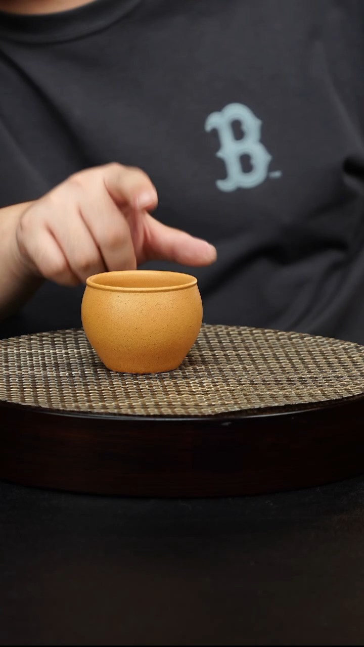 茶壶紫砂宜兴原矿手工紫砂 黄金段主人杯