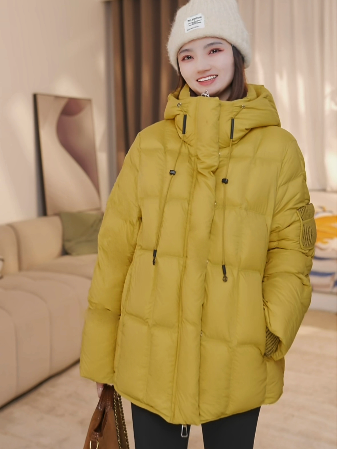 【95鹅绒】2025新款冬顶奢高货一手长连帽保暖加厚羽绒服YR888