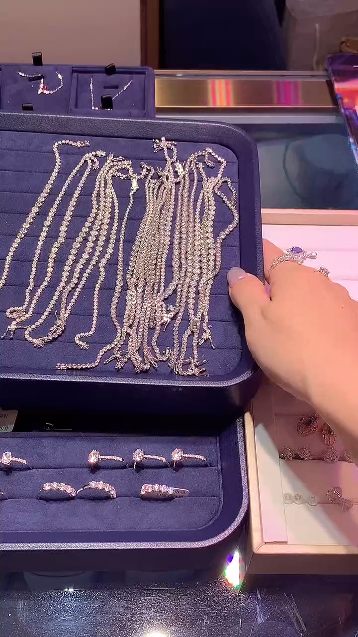 手链未镶嵌钻石JZ杨教授3克拉多样性发一