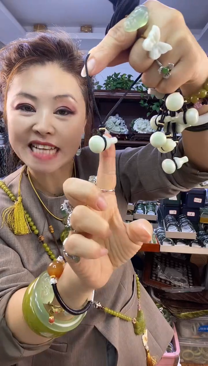 未镶嵌蛇纹石玉葫芦多样性随机发一