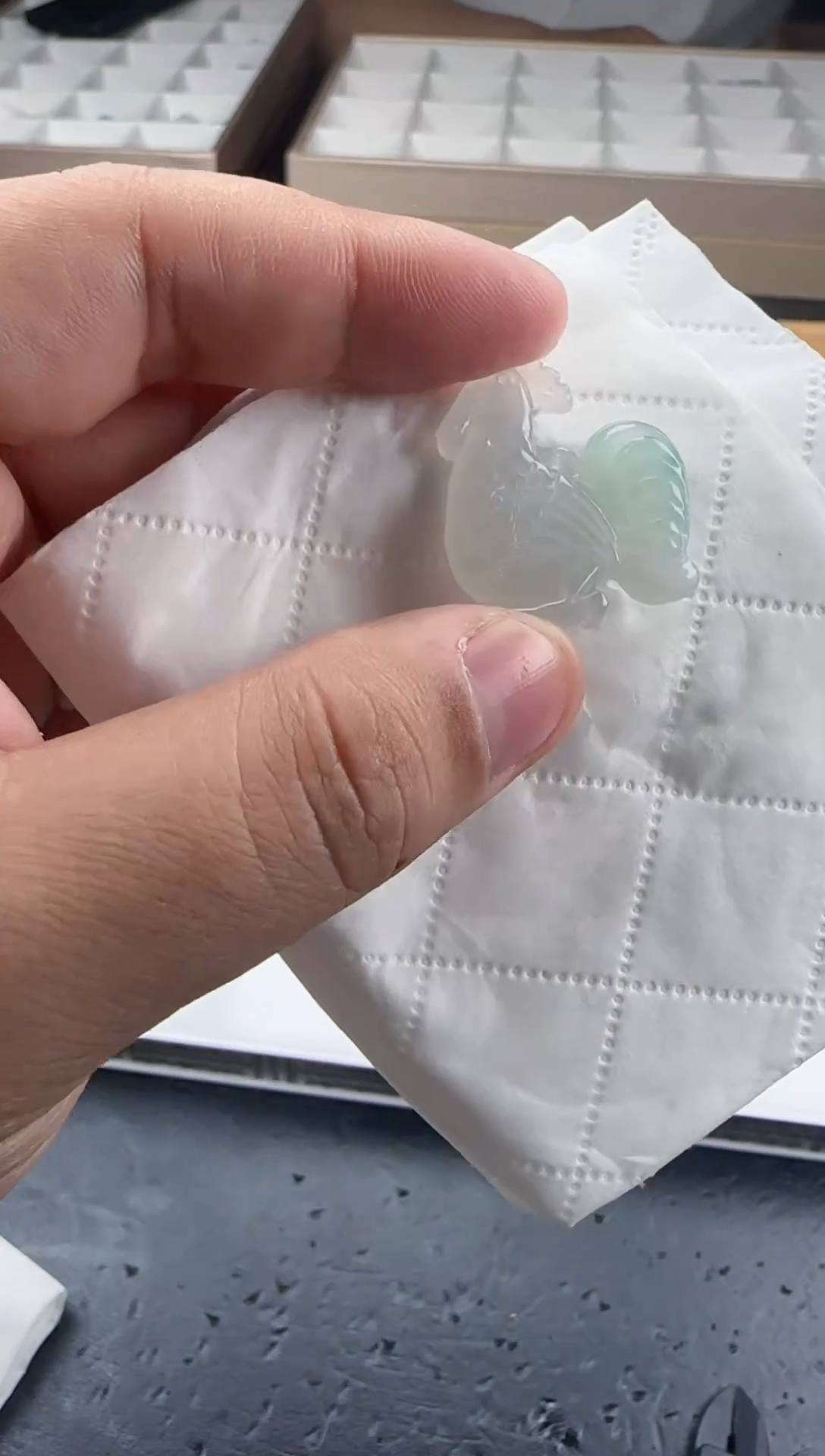 未镶嵌定制翡翠L-@@QJBD1012027